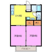 パレーシャル41の間取り画像
