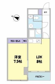 東急ドエルアルス音羽の間取り画像
