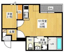 Grandtic Eternallyの間取り画像