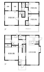 仮称）伊勢崎市境東戸建の間取り画像