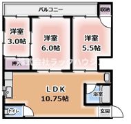 ピュアスモトD棟（PURE SUMOTO D棟）の間取り画像