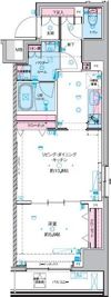 GENOVIA 東神田 green veilの間取り画像
