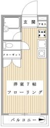 フローラマツノの間取り画像