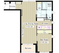 ガーデンコートアネックスの間取り画像