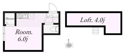 ユナイト藤崎アンドロメダの間取り画像