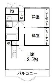 光マンションの間取り画像
