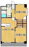 エクセレント本城の間取り画像