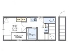 レオパレス末広の間取り画像