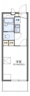 レオパレスふる里の間取り画像