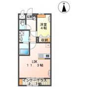フォレストパークⅡの間取り画像