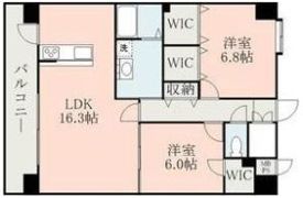 ロザリアンプレイス南熊本の間取り画像