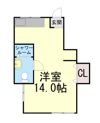 国玉ハイツの間取り画像