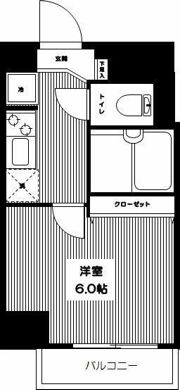 ヴェルト池袋ウエストフォートの間取り画像