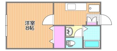 アルトハイデⅡAの間取り画像