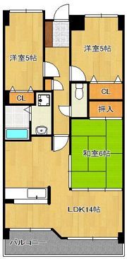 アネックス高峰 306号室の間取り画像