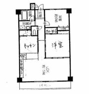 サニーハイム岡山の間取り画像