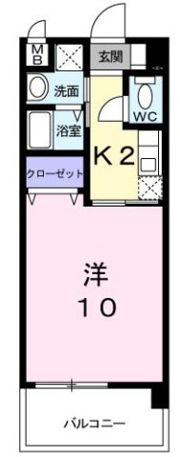 カレント．タウニーの間取り画像