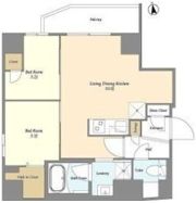 グランカーサ上野松が谷の間取り画像