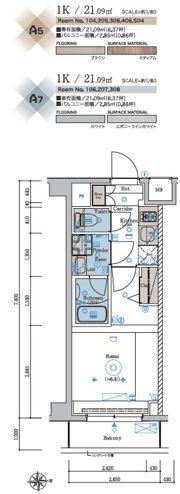 SYFORME YOKOHAMA-SAKURAGICHOの間取り画像
