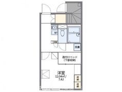 レオパレスShikoku中央の間取り画像