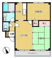 メゾンみなみ野の間取り画像