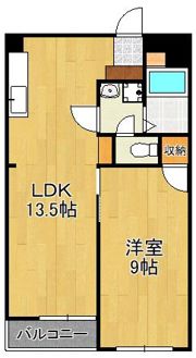シェリール井堀通りの間取り画像
