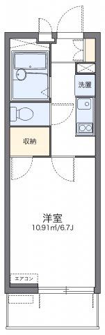 レオパレスときわマンションⅡの間取り画像