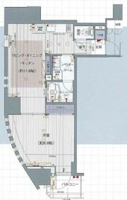 プレサンスNEO中之島公園の間取り画像