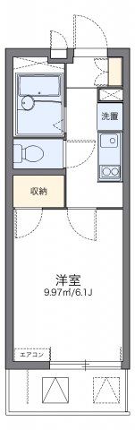 レオパレスヴィラ白金の間取り画像
