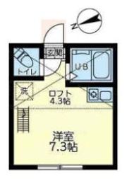 ユナイト追浜ローズウッドの間取り画像