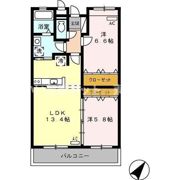 サンライズ瀬名川の間取り画像