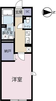 WEST FIELDの間取り画像