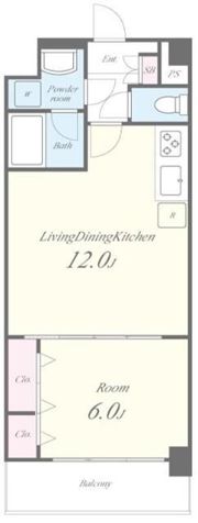 アビティ南大井Ⅱの間取り画像