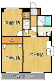 プラージュ門司港の間取り画像