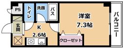 ひまわり壱番館の間取り画像