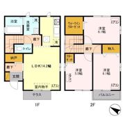 フェリーチェ Aの間取り画像