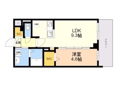 S－RESIDENCE名島の間取り画像