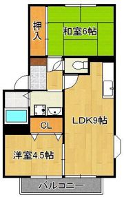 ソレジオ井堀の間取り画像