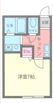 BELL GARDENの間取り画像