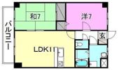 ビッグウエスト3の間取り画像