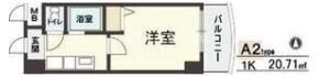 HOPE CITY天神橋の間取り画像