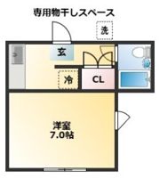 ハイミッシュ五反田の間取り画像