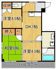 ミカワビルの間取り画像