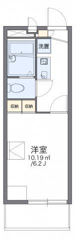 レオパレスデルタの間取り画像