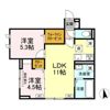 D‐ROOM下連雀の間取り画像