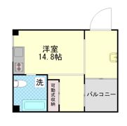 OAZO芦屋上宮川町の間取り画像