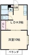 ハイツMSの間取り画像
