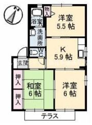 リムステイ ミキ C棟の間取り画像