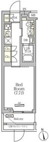 ARKMARK南品川の間取り画像