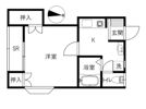 ベルビューⅡの間取り画像